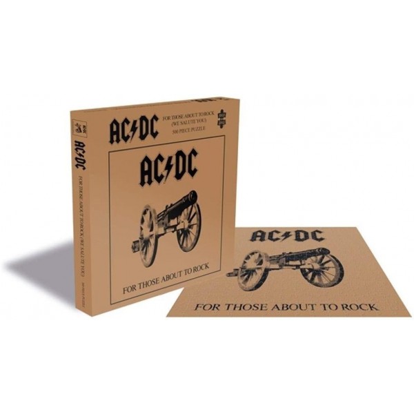 AC/DC - For Those About To Rock (500el.) - Sklep Art Puzzle